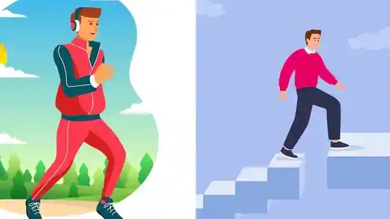 Climbing stairs vs walking; which is a better exercise for weight loss?